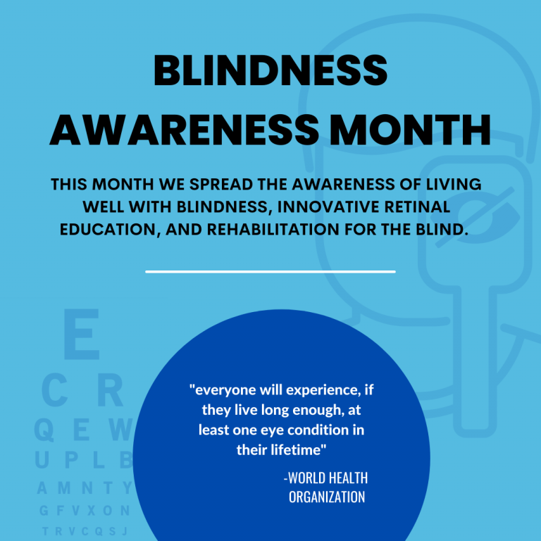 Blindness Awareness Month Low Vision Optometry of Western NY