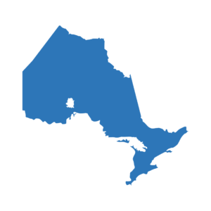 Ontario, Canada Map