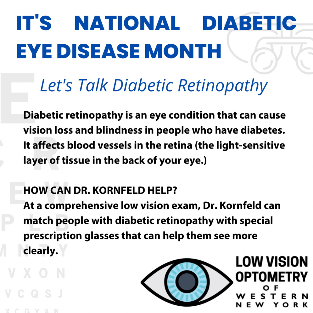 How a Low Vision Doctor Can Help Those With Diabetic Retinopathy